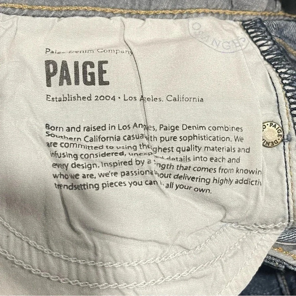 PAIGE Women’s Low Rise Skyline Straight Jeans Size 27 - Picture 11 of 11